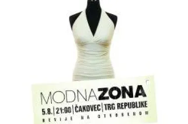 Modna zona-revija na otvorenom