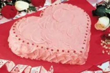 Desert za Valentinovo
