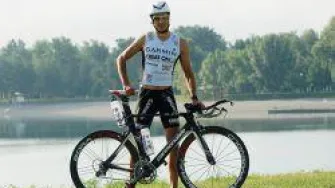 Dejan Patrčević na triatlonskoj utrci Svjetske serije Ironman 70.3