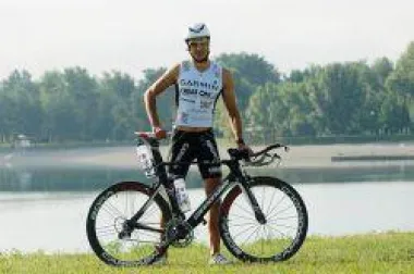 Dejan Patrčević na triatlonskoj utrci Svjetske serije Ironman 70.3