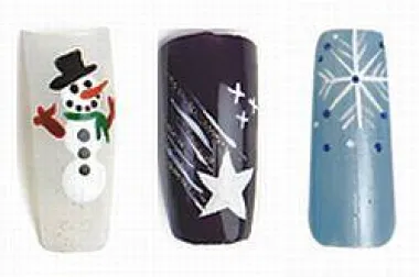 Kreirajte zanimljiv nail art – tema je Božić