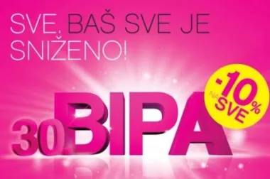BIPA časti popustom i otvara svoju 30-tu poslovnicu