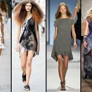 Ovosezonska moda: Asimetrične haljine s "repom"
