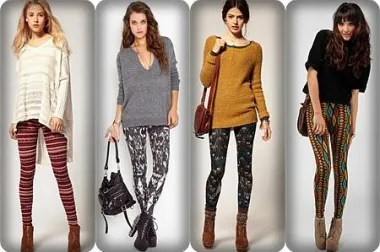 Trend za 2012-tu - tajice i hulahopke s printom