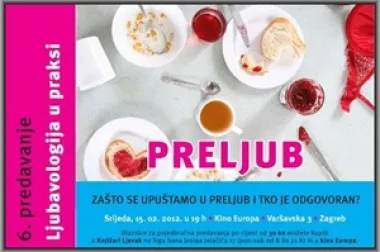 Vodimo vas na 6. predavanje „Ljubavologija u praksi“ Brune Šimleše
