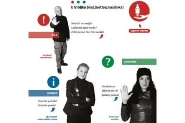 Kampanja protiv nasilja nad ženama na riječkom Korzu