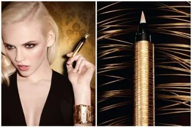Elegantna zlatna futrola: olovka kao prava make-up ikona