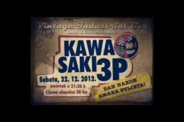 Kawasaki 3p u Vintage Industrial Baru