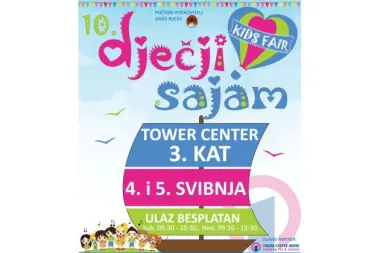Dječji sajam i Sajam za bebe ovaj vikend u Rijeci