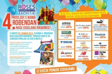 4. rođendan Rosesove KIDSLAND igraonice!