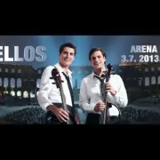 2CELLOS u Pulskoj Areni 3.7. - Luka i Stjepan na odmoru uoči velikog spektakla