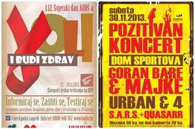 Europski tjedan testiranja na HIV i Pozitivan koncert