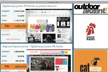 Oglasime.hr -  prvi medijski online web shop