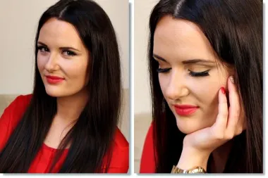Pred ogledalom s Anom: svečani zlatni makeup look