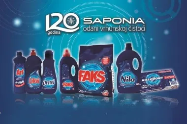 Saponijina linija „120 godina“ slavi miris i čistoću inovacijama u svojim najpoznatijim brendovima
