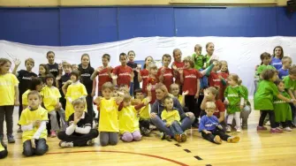 Janica Kostelić provela dan s djecom u sklopu kampanje „Hvala ti mama“