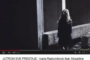 Novi spot Ivane Radovniković  'Jutrom sve prestaje'
