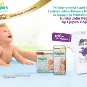 Pampers, dm i vesele curice Jolie Petite unose novi dašak veselja u živote mama