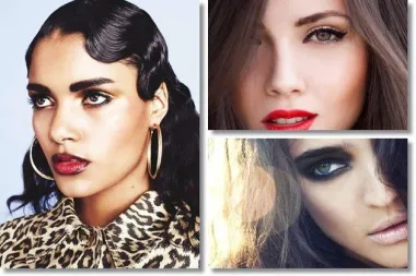 Make up ideje ovisno o boji kose – tamna kosa