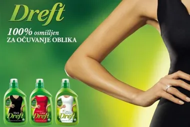 žena.hr čitateljice ocijenile Dreft tekući deterdžent za osjetljivo rublje