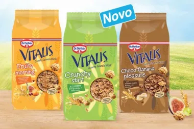 Dr. Oetker Vitalis Crunchy Granola Müsli – hrskav užitak za svaki trenutak!