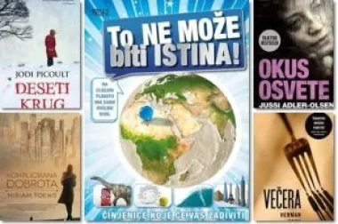 Poklanjamo vam knjige za Božić