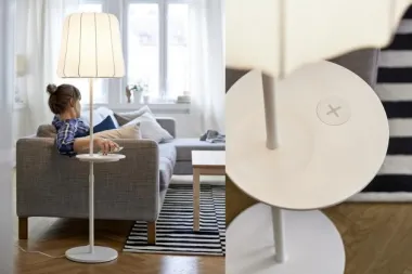 Bežični punjači za mobitele i tablete ugrađeni u namještaj