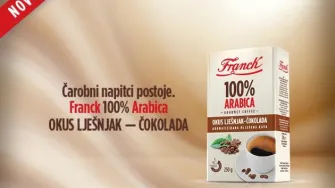 Franck 100% Arabica okus lješnjak – čokolada za one koji žele probati nešto novo!