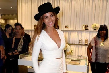 Beyonce na otvorenju Giuseppe Zanotti trgovine