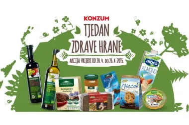 Tjedan zdrave hrane u Konzum prodavaonicama