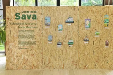 Filozofski fakultet domaćin izložbe slika Nives Resman “Lijepa naša Sava”