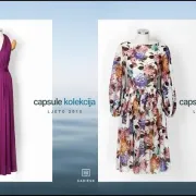 Floralni i geometrijski uzorci dominiraju na Cadieux ljetnim haljinama