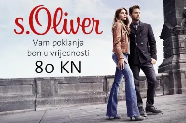 s.Oliver vam poklanja 80 kn!
