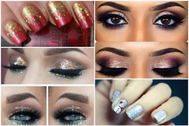 Neodoljivi zimski nokti i make-up!
