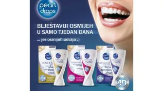 Pearl Drops za blistav i zdrav osmijeh