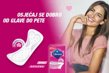 Prijavite se za besplatni uzorak novih Libresse Dailyfresh uložaka