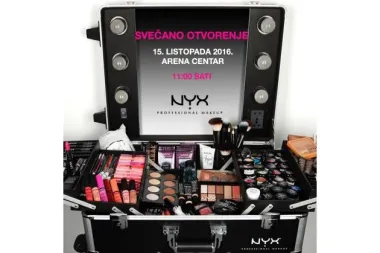 Pridruži nam se na otvorenju prvog hrvatskog NYX Professional Makeup dućana!