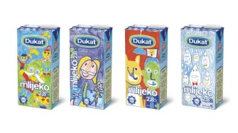Dukat trajna mlijeka oslikana mliječnim brkovima stigla u trgovine