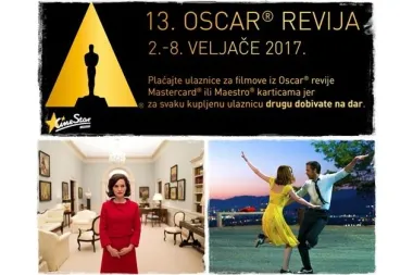 13. Oscar revija u cinestar kinima - filmska ostvarenja godine na velikom platnu