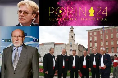 Dobitnici Porina za životno djelo su Zrinko Tutić, Zoran Juranić i klapa Lučica