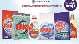 Vrhunski rezultati domaćeg brenda: Saponia – hrvatski broj 1
