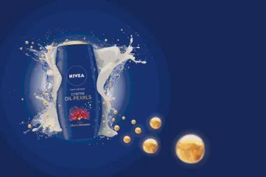 Uživajte u svakodnevnim trenucima luksuza s novim NIVEA Creme&Oil Pearls gelovima za tuširanje
