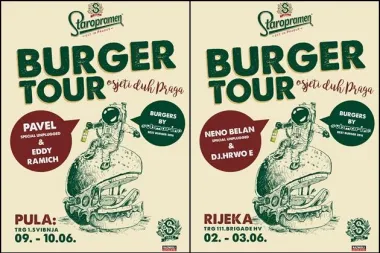 Tri razloga za posjetiti prvi Staropramen Burger tour