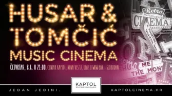 Ne propustite Husar&Tomčić music cinema 8. lipnja u Kaptol Boutique Cinema by CineStar