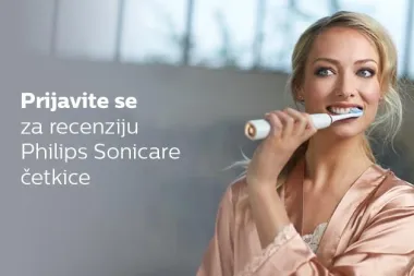Prijavite se za recenziju Philips Sonicare električne četkice