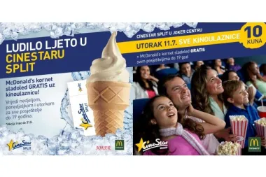 Počinje ludilo ljeto u Cinestaru Split
