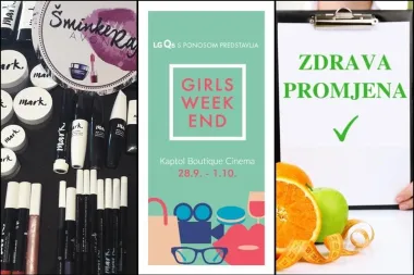 GIRLS WEEKEND - rezervirajte na vrijeme svoj termin za šminkanje i savjetovanje!