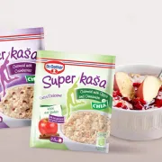 Neodoljivi novi okusi Dr. Oetker Super kaša Jabuka - cimet i Brusnica