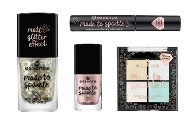 essence trendovska kolekcija  "made to sparkle"