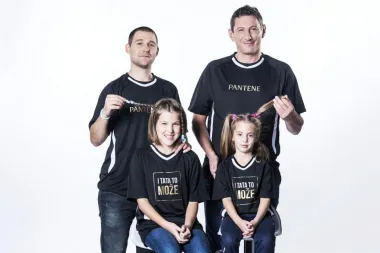Džomba i Čupic u Pantene kampanji - I tata to može